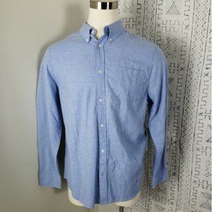 NWT Blue Button Front Shirt